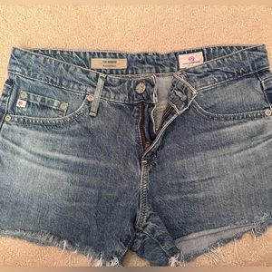 AG denim shorts